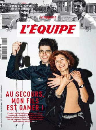  Ceb попал на обложку главной французской спортивной газеты L’Equipe 